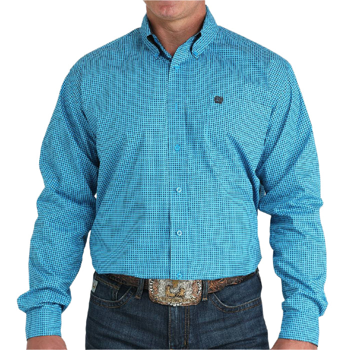 Cinch Men's Geo Print Button Down Shirt MEN - Clothing - Shirts - Long Sleeve Cinch