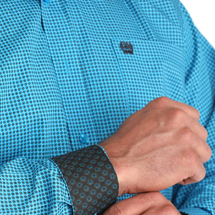 Cinch Men's Geo Print Button Down Shirt MEN - Clothing - Shirts - Long Sleeve Cinch