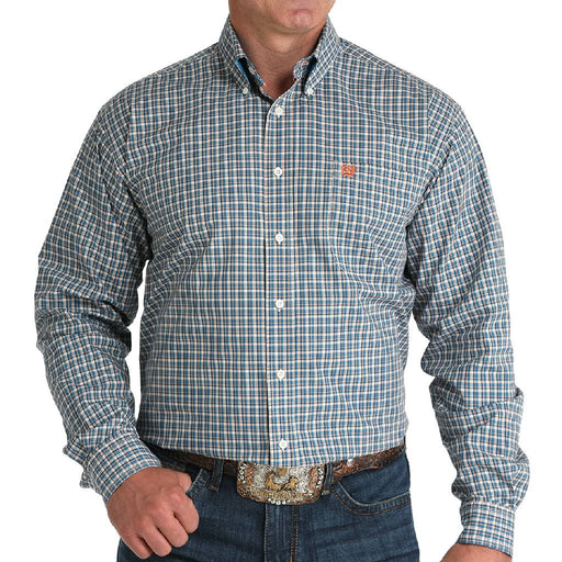 Cinch Men's Plaid Button Down Shirt MEN - Clothing - Shirts - Long Sleeve Cinch