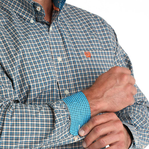 Cinch Men's Plaid Button Down Shirt MEN - Clothing - Shirts - Long Sleeve Cinch