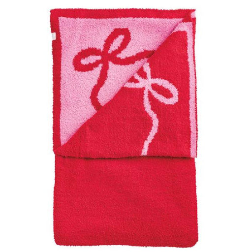 Mud Pie Bow Chenille Blanket HOME & GIFTS - Home Decor - Blankets + Throws Mud Pie