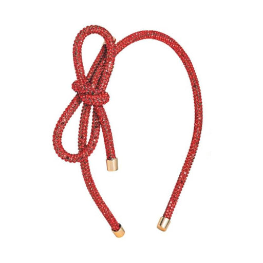 Mud Pie Red Bow Headband WOMEN - Accessories - Hair Accessories Mud Pie