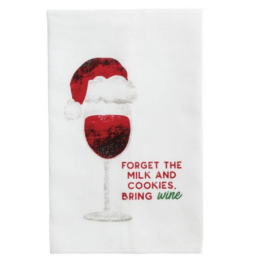 Mud Pie Forget The Milk And Cookies Bar Towel HOME & GIFTS - Home Decor - Seasonal Decor Mud Pie