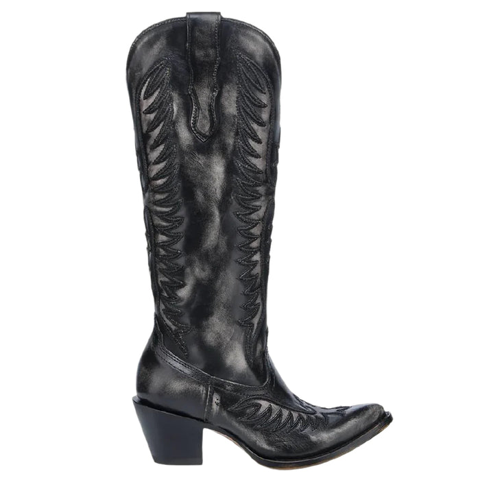 Corral Women's Embroidered Blacked Bone Cowboy Boot WOMEN - Footwear - Boots - Western Boots Corral Boots