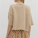 Wide Sleeve Button Front Sweater WOMEN - Clothing - Sweaters & Cardigans Entro