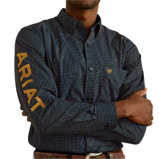 Ariat Men's Portland Fitted Button Down Shirt MEN - Clothing - Shirts - Long Sleeve Ariat Clothing