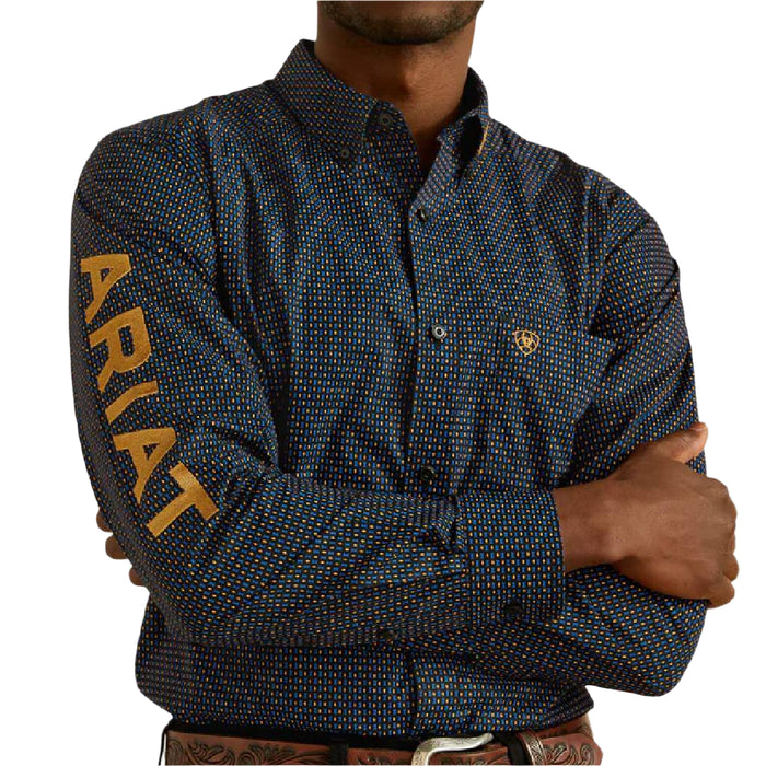 Ariat Men's Portland Fitted Button Down Shirt MEN - Clothing - Shirts - Long Sleeve Ariat Clothing
