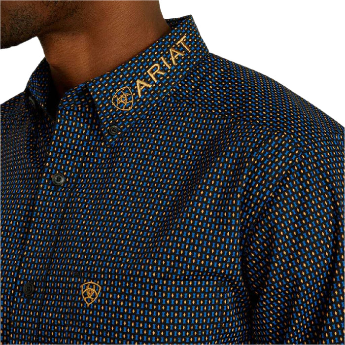 Ariat Men's Portland Fitted Button Down Shirt MEN - Clothing - Shirts - Long Sleeve Ariat Clothing