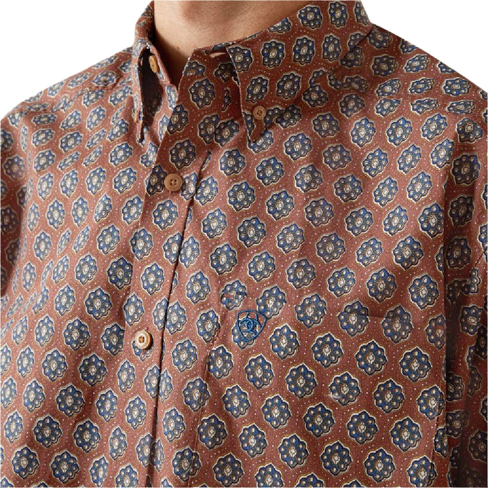 Ariat Men's Shaw Classic Aztec Print Button Down Shirt MEN - Clothing - Shirts - Long Sleeve Ariat Clothing