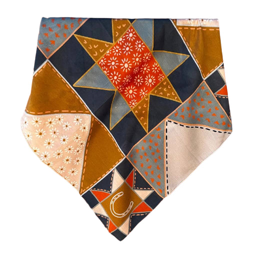 Frontier Bound Patchwork Wild Rag ACCESSORIES - Additional Accessories - Wild Rags & Scarves Tirzah Lane Art