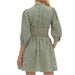 Striped Midi Dress WOMEN - Clothing - Dresses Entro