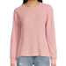 Flag & Anthem Women's Fayston Waffle Crew Top - Light Pink WOMEN - Clothing - Tops - Long Sleeved Flag And Anthem