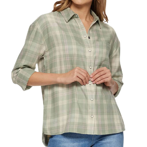 Flag & Anthem Women's Eric Relaxed Woven Shirt WOMEN - Clothing - Tops - Long Sleeved Flag And Anthem