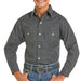 Panhandle Boy's Geo Print Snap Shirt KIDS - Boys - Clothing - Shirts - Long Sleeve Shirts Panhandle