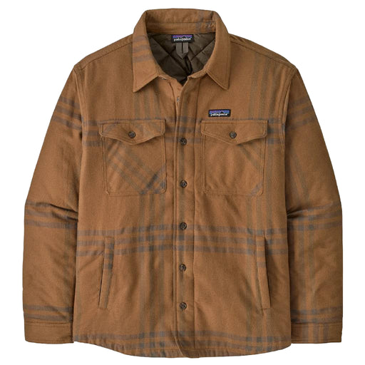 Patagonia Men's Lightweight Insulated Fjord Flannel Shirt - Deer Brown MEN - Clothing - Shirts - Long Sleeve Patagonia