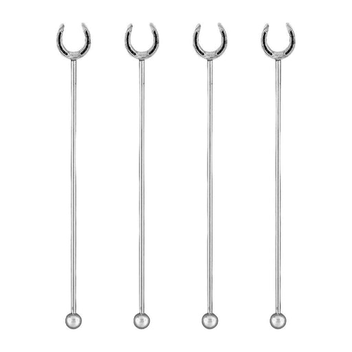 4-Piece Horseshoe Swizzle Stick HOME & GIFTS - Tabletop + Kitchen - Bar Accessories Supreme Housewares