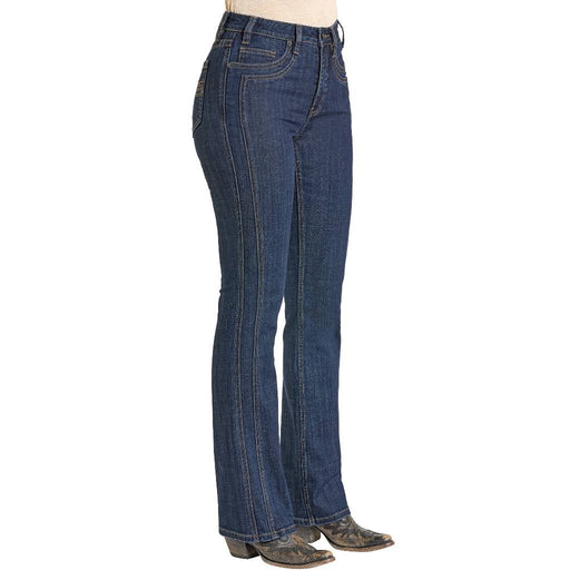 Rock & Roll Denim Women's Front Detail Boot Cut Jean WOMEN - Clothing - Jeans Panhandle