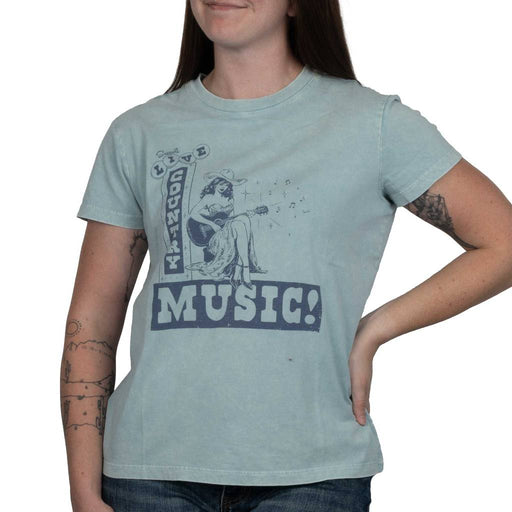 Flag & Anthem Women's Live Country Music Graphic Tee WOMEN - Clothing - Tops - Short Sleeved Flag And Anthem