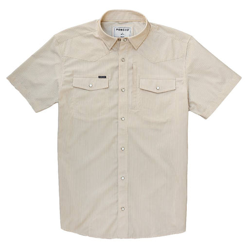 Poncho The Bulldogger Western Shirt - Slim Fit MEN - Clothing - Shirts - Short Sleeve Poncho Outdoors