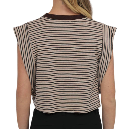 Sage The Label One And Only Stripe Crop Tee WOMEN - Clothing - Tops - Short Sleeved Sage The Label
