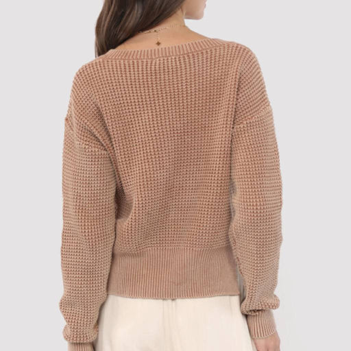 Sadie & Sage Brixton Mineral Wash Sweater WOMEN - Clothing - Sweaters & Cardigans Sadie & Sage