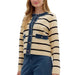 Stripe Denim Shacket WOMEN - Clothing - Sweaters & Cardigans Entro