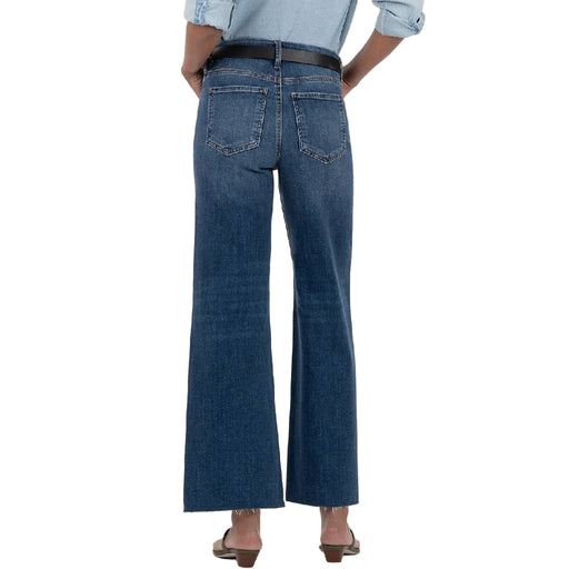 Kut Meg High Rise Wide Leg Raw Hem Jean WOMEN - Clothing - Jeans Kut from the Kloth