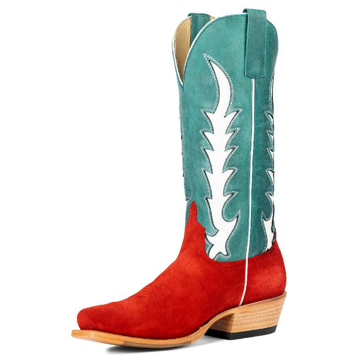 Macie Bean Red Suede Western Boot WOMEN - Footwear - Boots - Western Boots Macie Bean