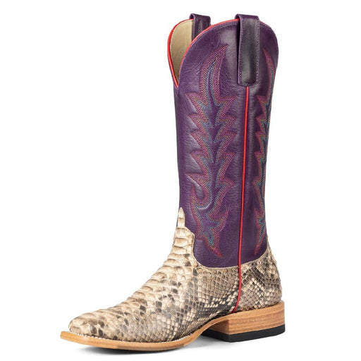 Macie Bean Mink Python Purple Boot WOMEN - Footwear - Boots - Exotic Boots Macie Bean