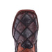 Roper Toddler Faux Leather Brown/Black Ostrich Boot KIDS - Baby - Baby Footwear Roper Apparel & Footwear