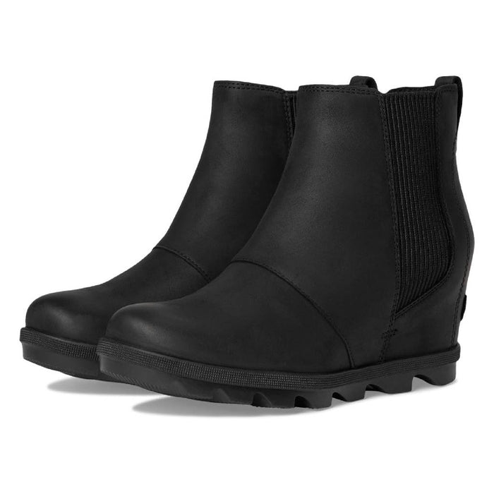 Sorel Joan Rhapsody Chelsea Wedge - Black WOMEN - Footwear - Boots - Booties Sorel