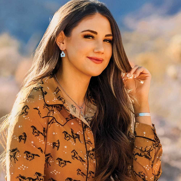 Montana Silversmiths Out West Scroll Tag Earrings WOMEN - Accessories - Jewelry - Earrings Montana Silversmiths