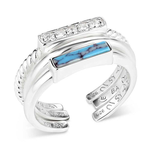 Montana Silversmiths Triple Threat Stacked Ring Set WOMEN - Accessories - Jewelry - Rings Montana Silversmiths