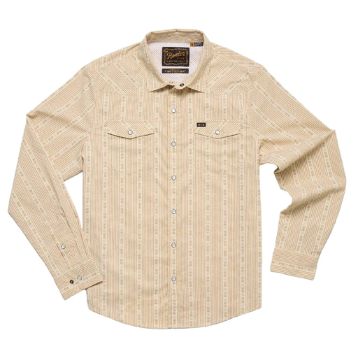 Howler Bros H Bar B Tech Stripe Pearl Snap Shirt MEN - Clothing - Shirts - Long Sleeve Howler Bros