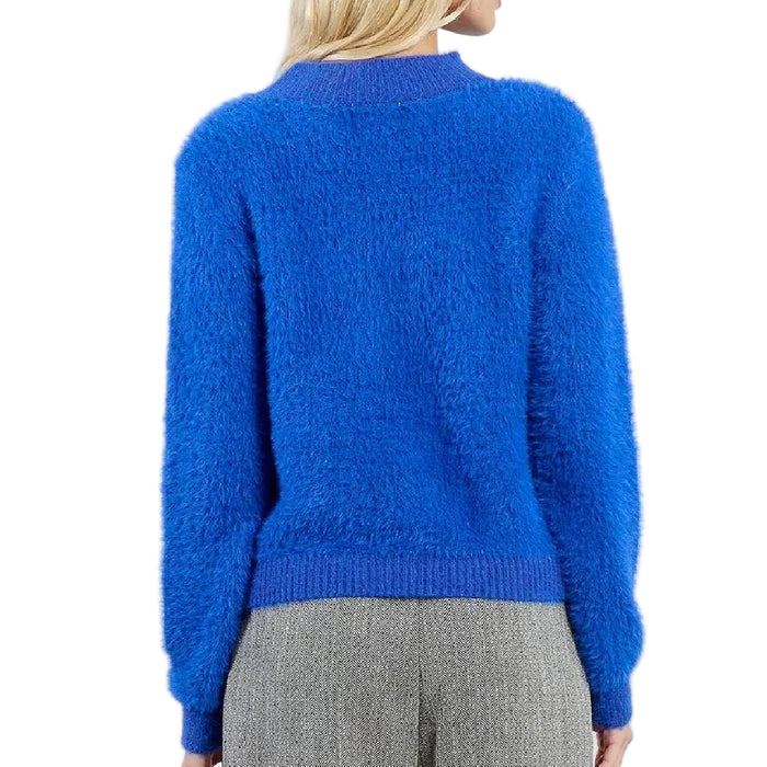 Fluffy Royal Blue Sweater WOMEN - Clothing - Sweaters & Cardigans Molly Bracken