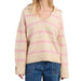 Stripe Knit Sweater Top WOMEN - Clothing - Sweaters & Cardigans Molly Bracken