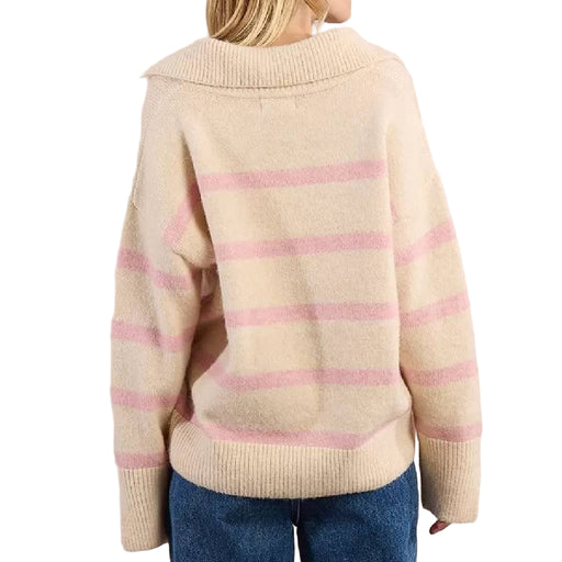 Stripe Knit Sweater Top WOMEN - Clothing - Sweaters & Cardigans Molly Bracken