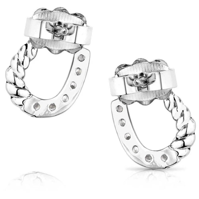 Montana Silversmiths Frosted Luck Crystal Earrings WOMEN - Accessories - Jewelry - Earrings Montana Silversmiths