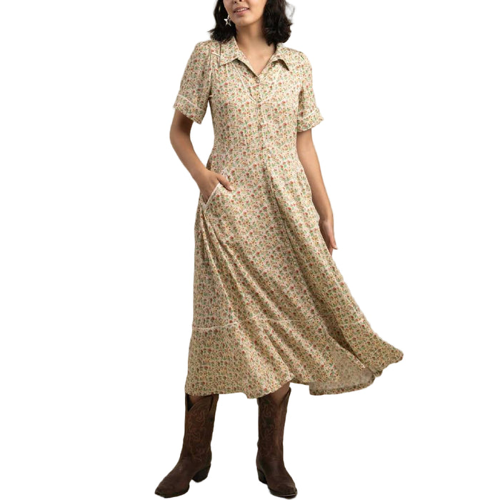 Sendero Provisions Women's La Dahlia Dress - Desert Rose/Cream WOMEN - Clothing - Dresses Sendero Provisions Co