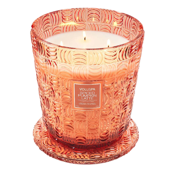Voluspa Spiced Pumpkin Latte 5 Wick Candle