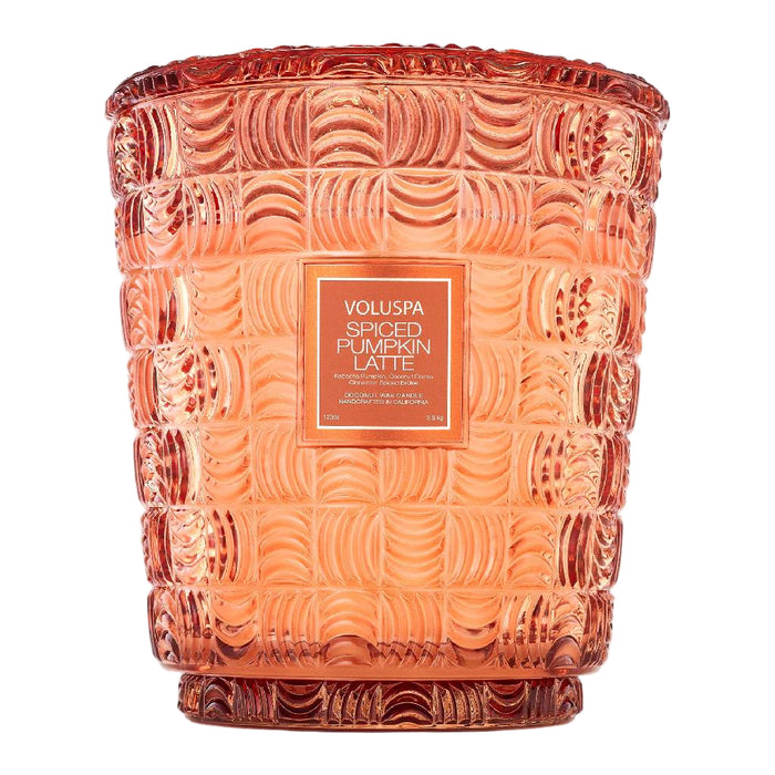 Voluspa Spiced Pumpkin Latte 5 Wick Candle
