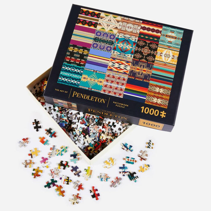 Art of Pendleton Patchwork 1000 Piece Puzzle