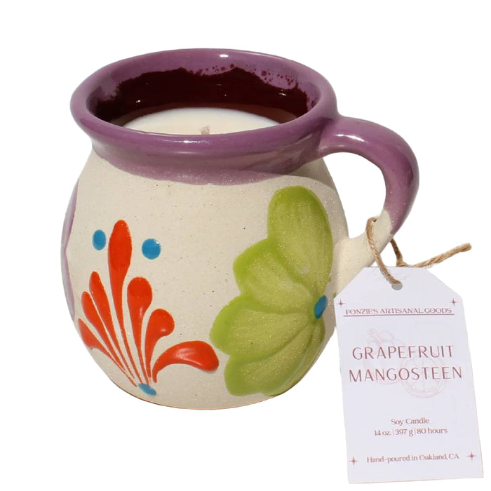 Grapefruit Mangosteen Jarrito Candle - 14oz