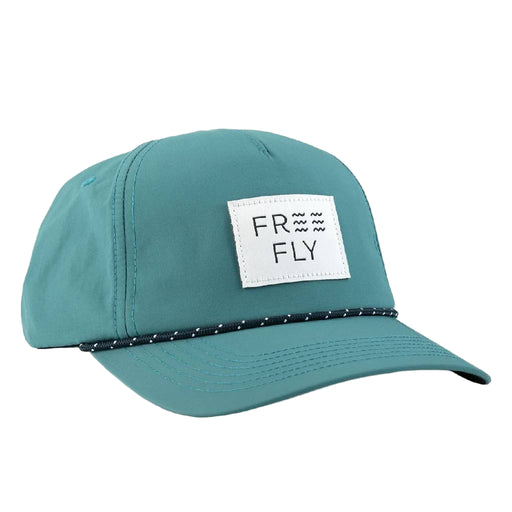 Free Fly Wave 5 Panel Hat - Sea Pine HATS - BASEBALL CAPS Free Fly Apparel