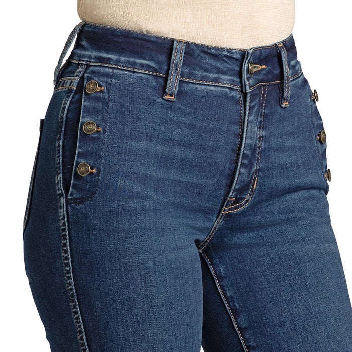 Rock & Roll Denim Women's Front Pocket Detail High Rise Jean WOMEN - Clothing - Jeans Panhandle