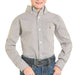 Panhandle Boy's Geo Print Button Shirt KIDS - Boys - Clothing - Shirts - Long Sleeve Shirts Panhandle