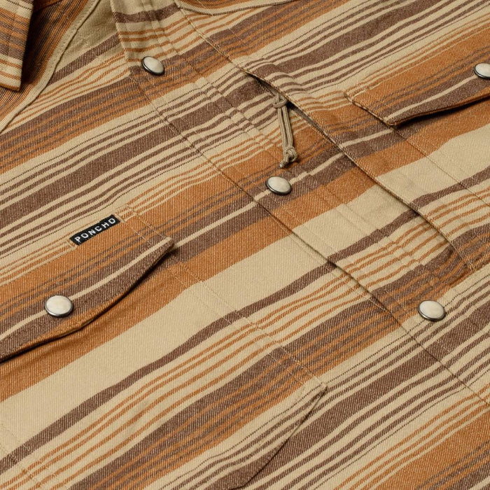 Poncho The Adobo Flannel Western Shirt MEN - Clothing - Shirts - Long Sleeve Poncho Outdoors