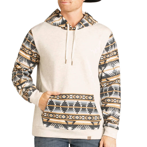 Rock & Roll Denim Men's Aztec Hoodie MEN - Clothing - Pullovers & Hoodies Panhandle