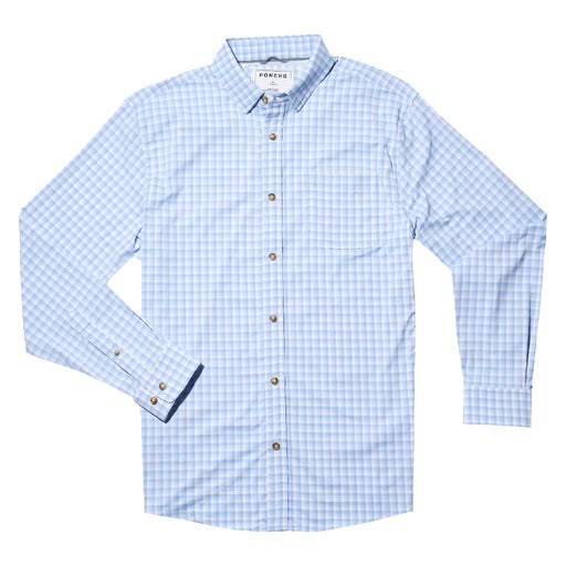 Poncho The Kingfish Ultra Lite Button Down Shirt MEN - Clothing - Shirts - Long Sleeve Poncho Outdoors
