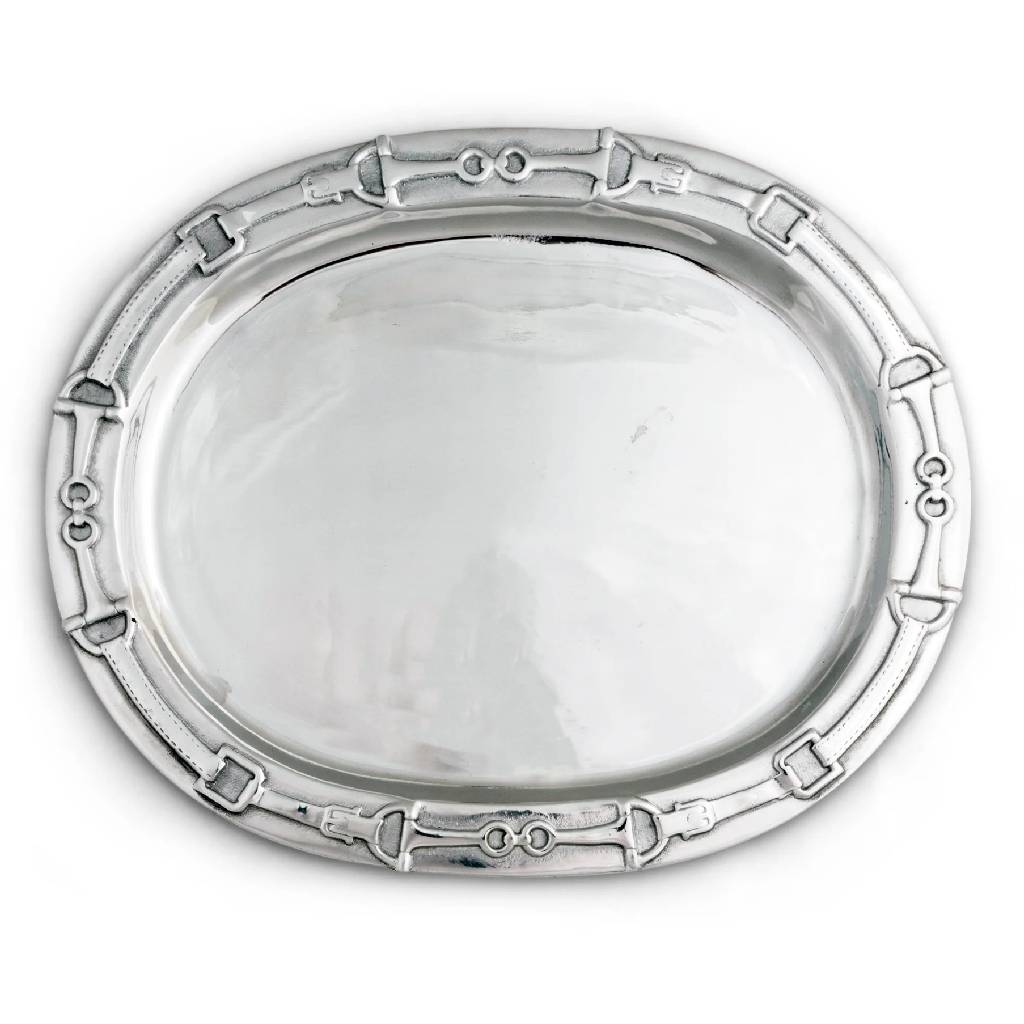 Arthur Court Equestrian Oval Platter HOME & GIFTS - Tabletop + Kitchen - Serveware & Utensils Arthur Court